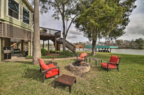 Waterfront San Jacinto River Home with Boat Slip!